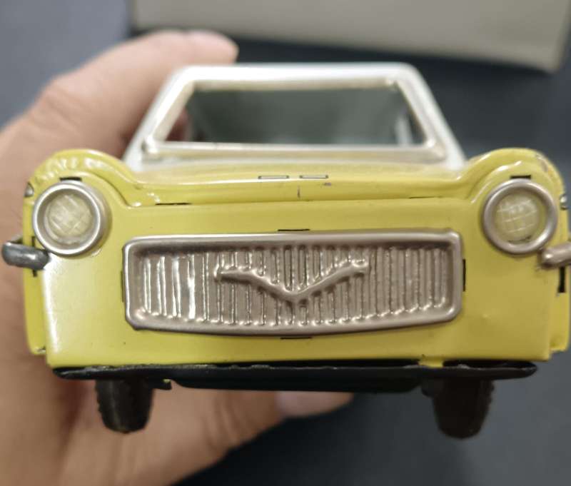 1960's Tin Plate Car with Original Box - Very Good Condition