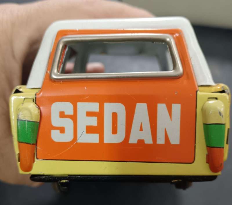 1960's Tin Plate Car with Original Box - Very Good Condition