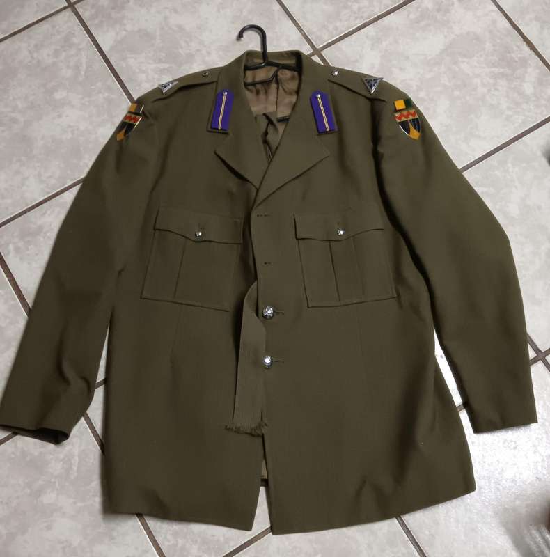 SADF - Chaplain General Step out Tunic with Peak Cap ( Regiment Orange River )