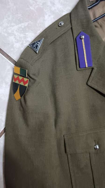SADF - Chaplain General Step out Tunic with Peak Cap ( Regiment Orange River )