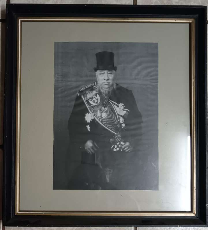 Large Framed Images of President Kruger
