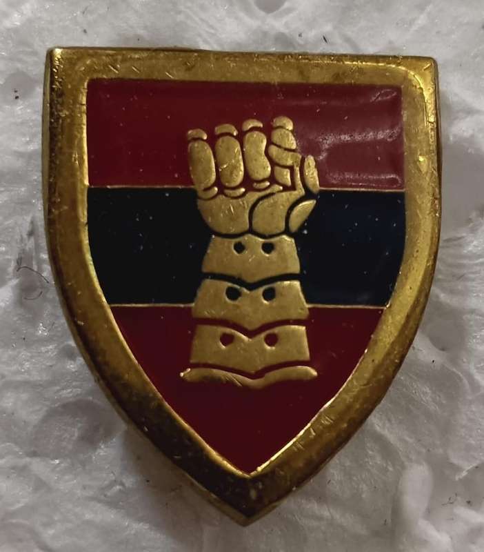 SADF - Engineers Cap Badge Center