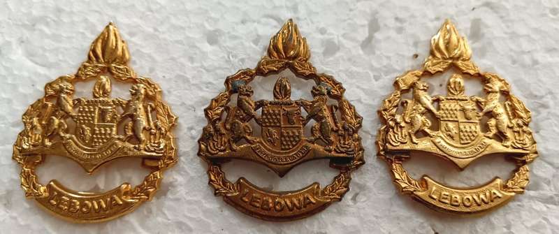 (Homelands) Lebowa Warrant Officer Ranks