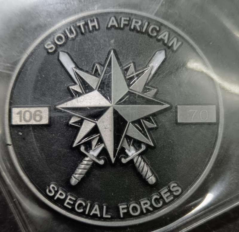 SADF/SANDF - Special Forces ( Recce ) Challenge Coin