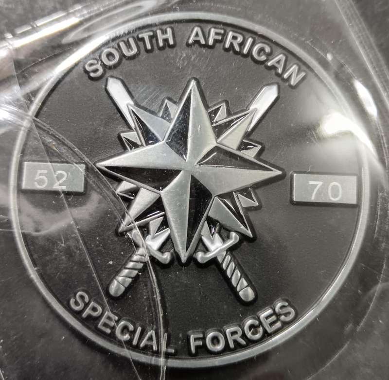 SADF/SANDF - Special Forces ( Recce ) Challenge Coin