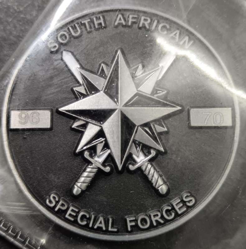 SADF/SANDF - Special Forces ( Recce ) Challenge Coin