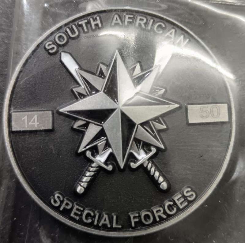 SADF/SANDF - Special Forces ( Recce ) Challenge Coin
