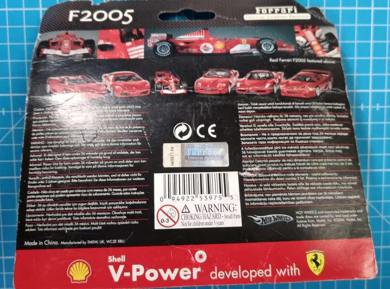 Shell V-Power - Ferrari Collection Model