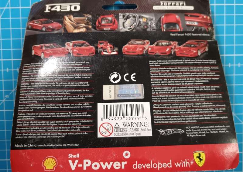 Shell V-Power - Ferrari Collection Model