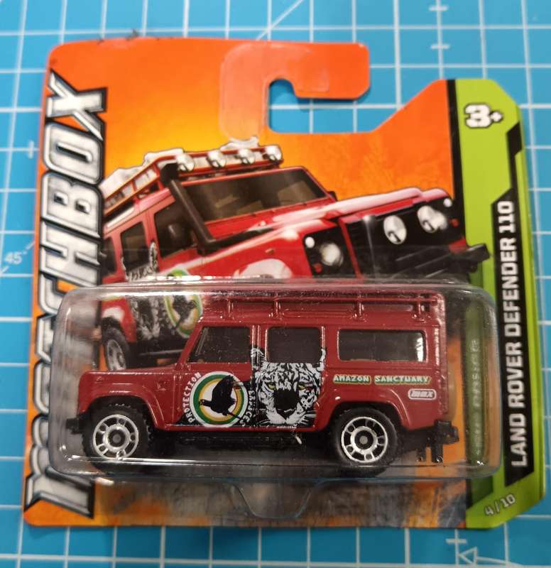 Matchbox - Model on Card