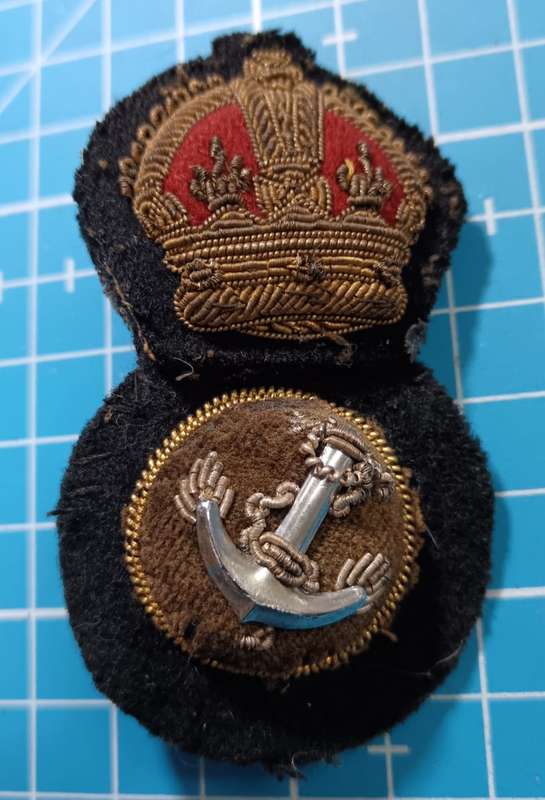 Royal Navy Petty Officers Cap Badge