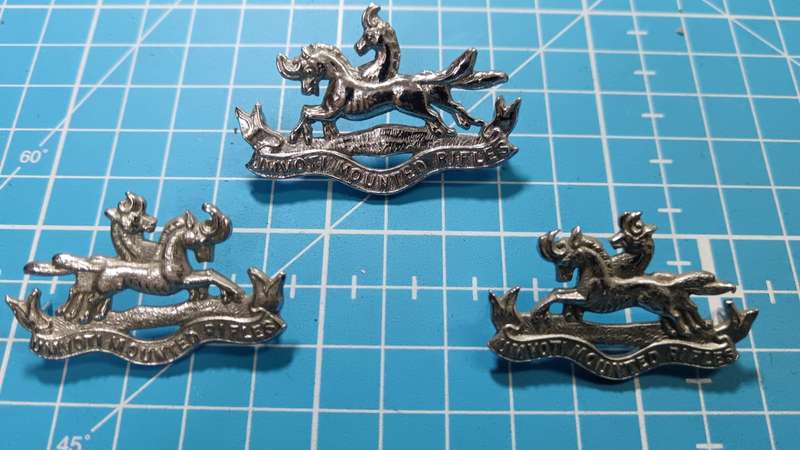 SADF - Umvoti Mounted Rifles Cap and Collars