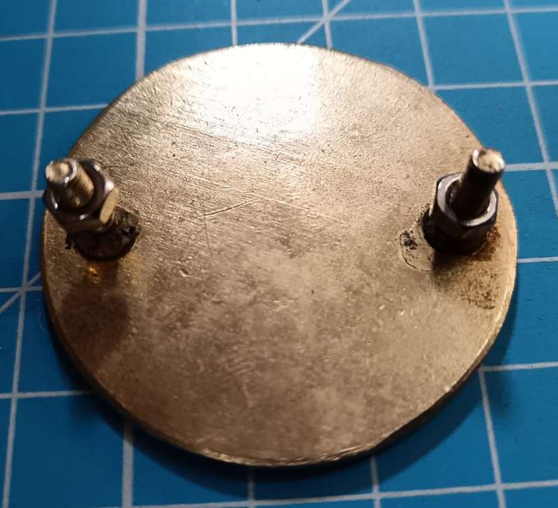South African Coin Security Cap Badge
