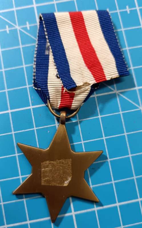 United Kingdom Issue - Full Size World War Two France and Germany Star