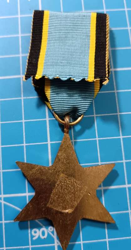 United Kingdom Issue - Full Size World War Two Aircrew Europa Star ( Selling as a Copy )
