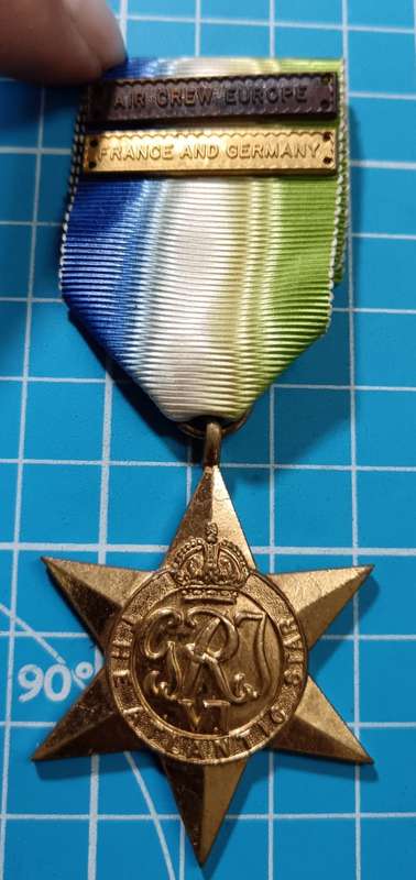 United Kingdom Issue - Full Size World War Two Atlantic Star
