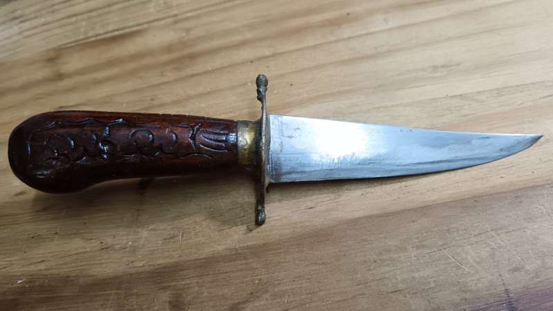 Vintage Carving Knife with Sheath