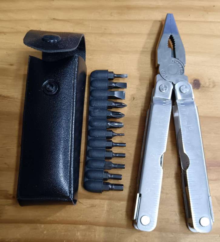 Modern Multi-Tool with Pouch