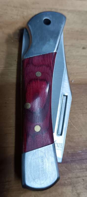 Vintage Stainless Steel Folding Knife