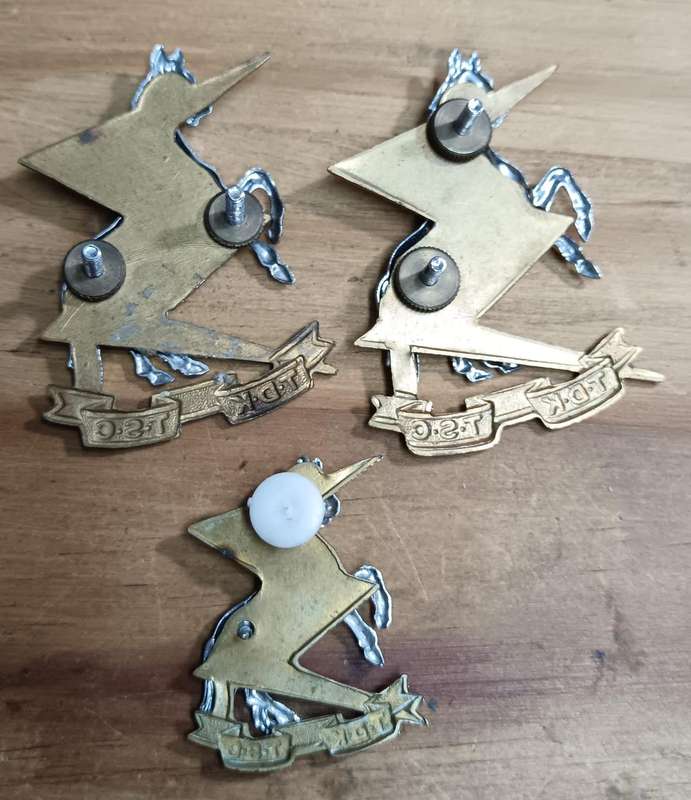 SADF - Technical Services Cap Badges and Collar