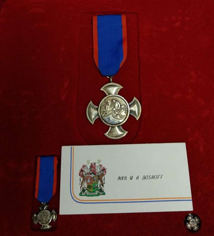 Special Piece - South African Woltermade Decoration Class II in Original Case Issued to Mr.Boshoff