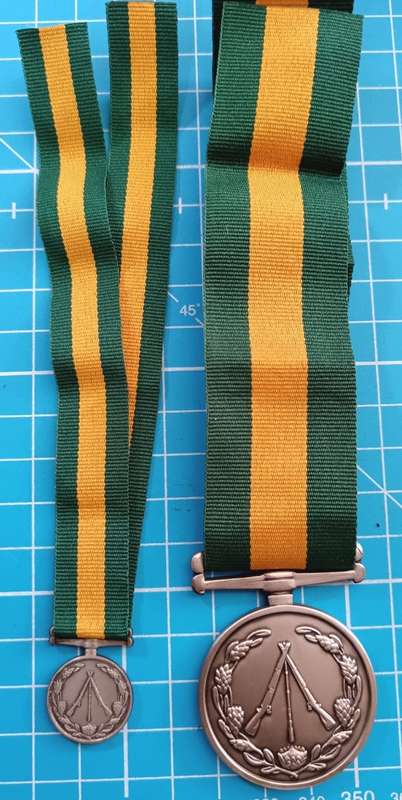 SADF - Full Size Plus Miniature Commando Closure Medals