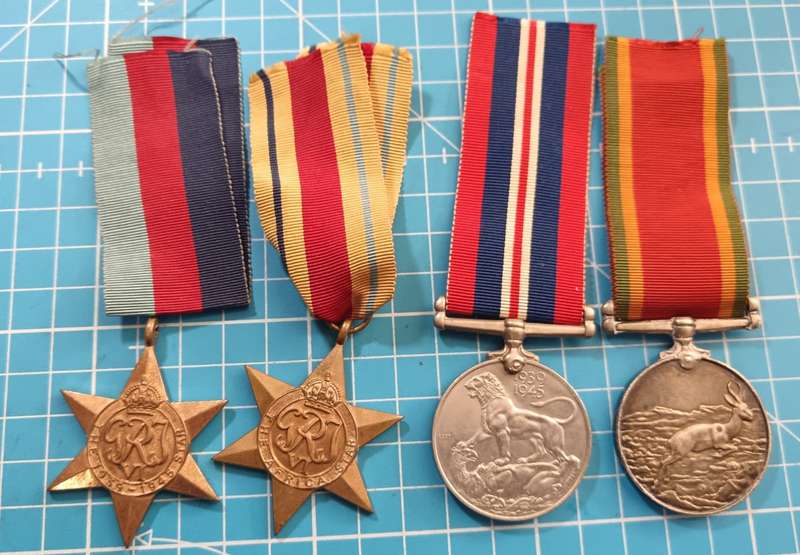 Full Size World War Two Group of 4: