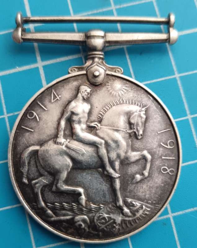 Full Size World War One Silver War Medal: M.Gordon V.A.D