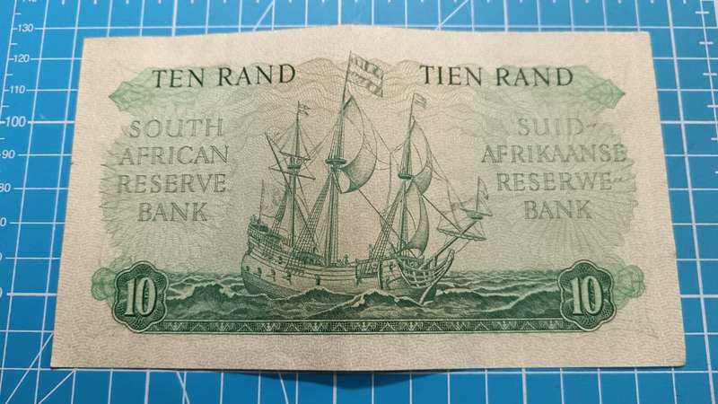 Republic of South Africa : MH De Kock Ten Rand Note