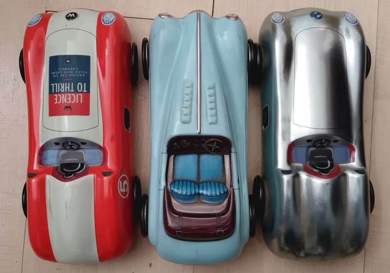 Collection of 3 Car Tins