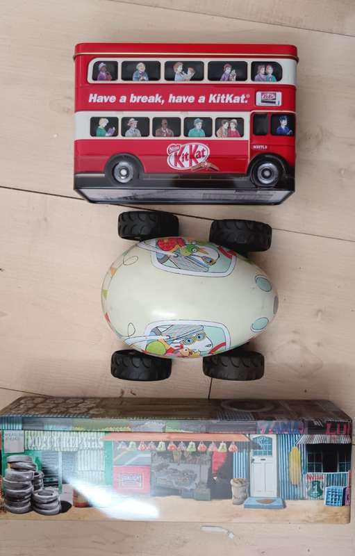 Collection of 3 Car Tins