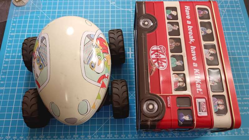 Collection of 3 Car Tins