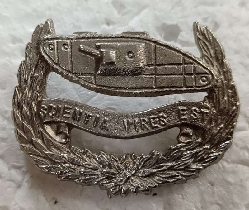 SADF - School of Armour Cap Badge