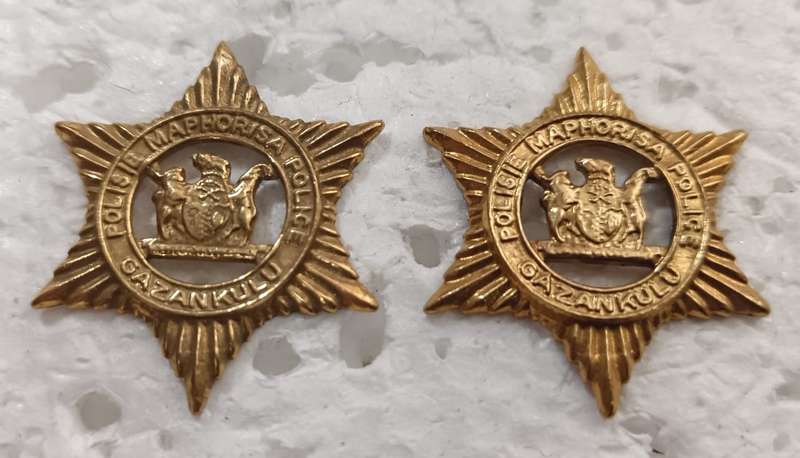 (Homelands)Gazankulu Badge Pair