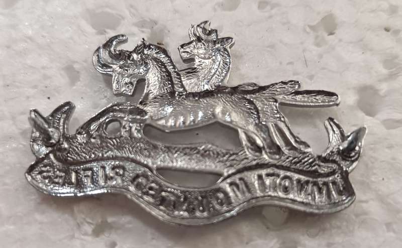 SADF - Umvoti Mounted Rifles Collar Badge