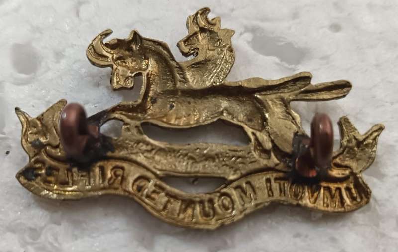 SADF - Umvoti Mounted Rifles Collar Badge
