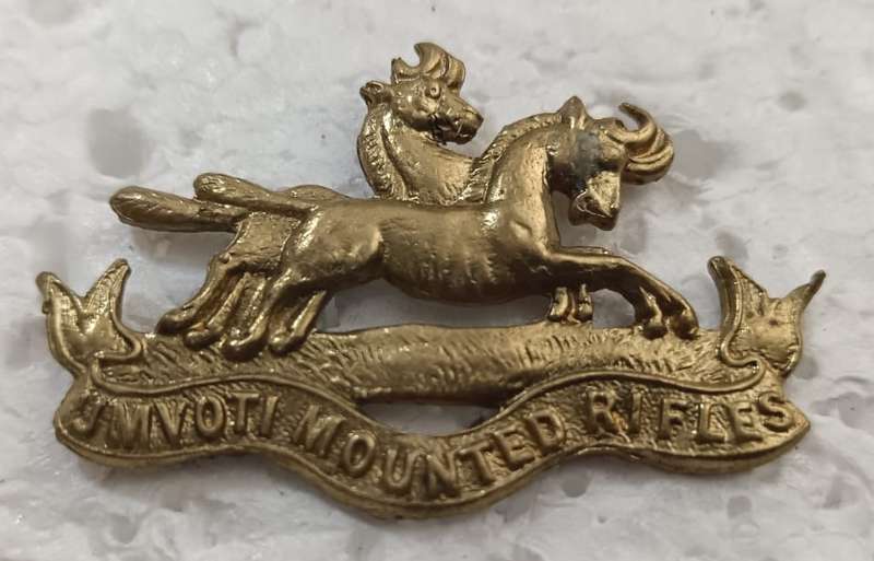 SADF - Umvoti Mounted Rifles Collar Badge
