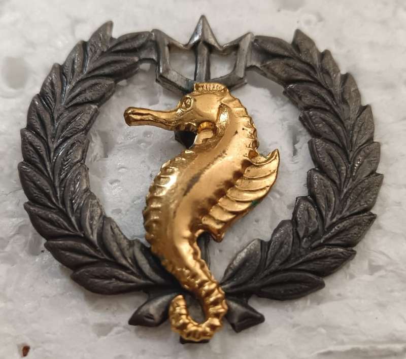 SADF - NAVY MINE COUNTER MEASURES BI-METAL  Breast Badge