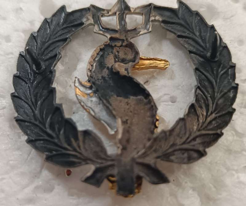 SADF - NAVY MINE COUNTER MEASURES BI-METAL  Breast Badge