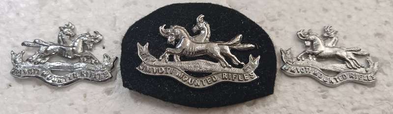 SADF - Umvoti Mounted Rifles Cap and Collars