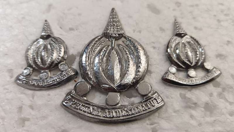 SADF - Finance Corps Cap and Collars