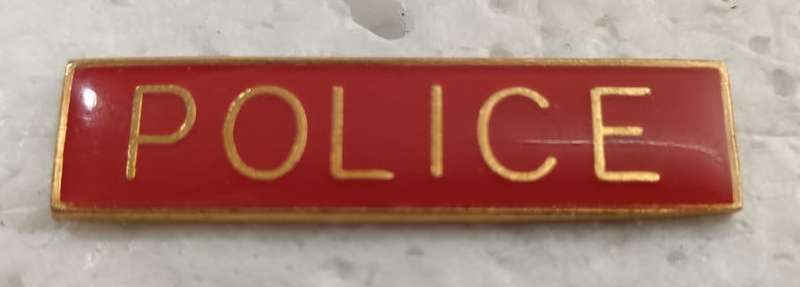 (Homelands) Bop Police Title Badge