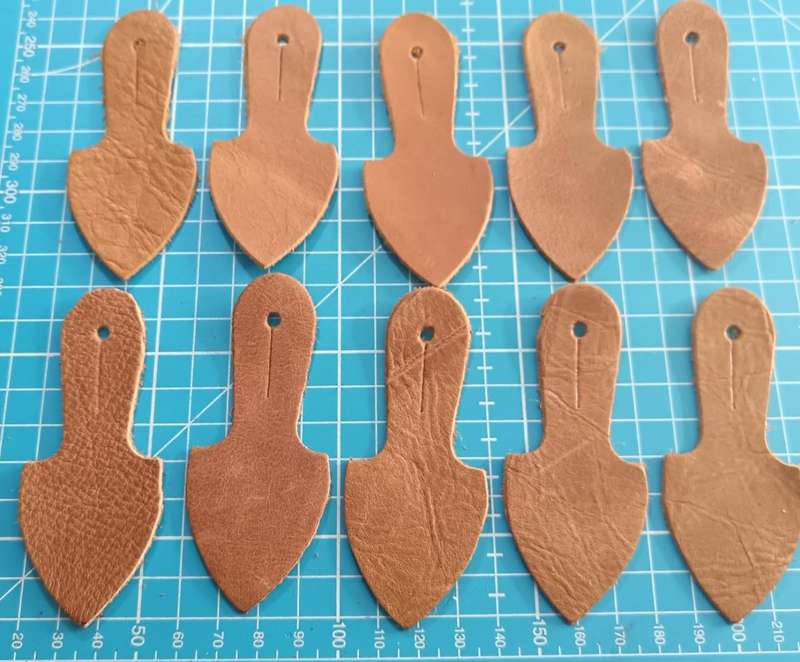 SADF - Leather Fob Hangers ( Bid Per Hanger )