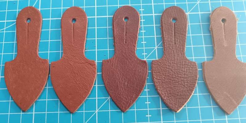 SADF - Leather Fob Hangers ( Bid Per Hanger )