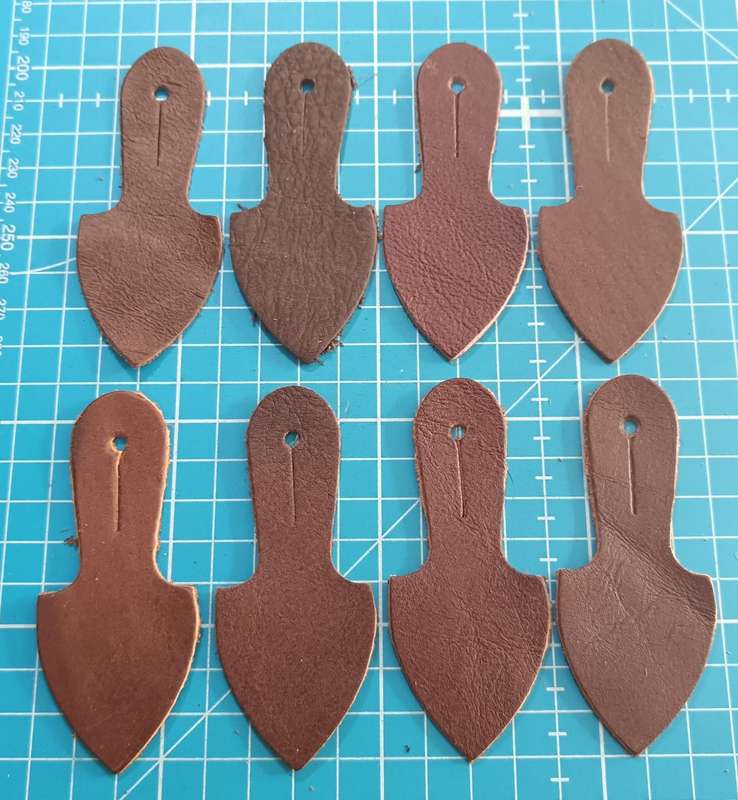 SADF - Leather Fob Hangers ( Bid Per Hanger )
