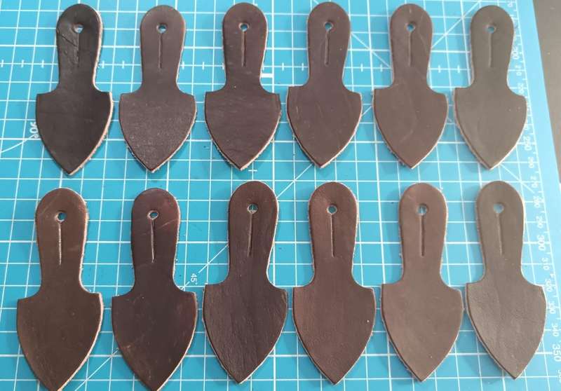 SADF - Leather Fob Hangers ( Bid Per Hanger )