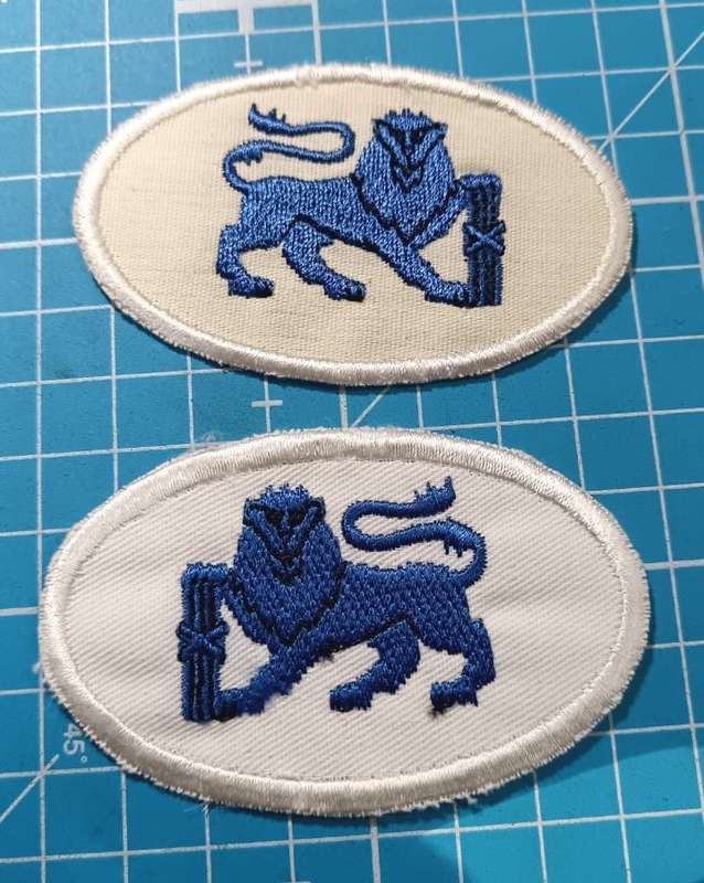 SADF - Navy Badge Pair - Summer Dress