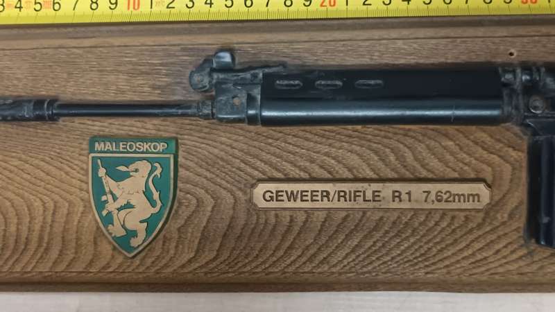 R1 (Maleoskop) Plaque - Stunning Piece