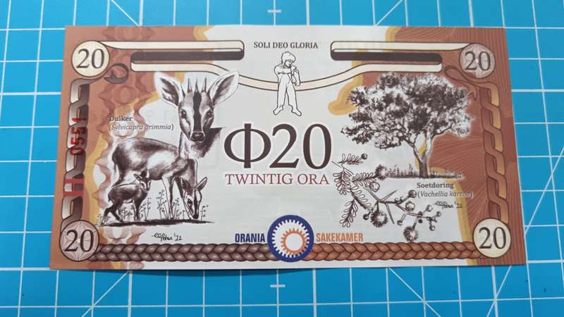 Oriania - 20 Ore Note in UNC