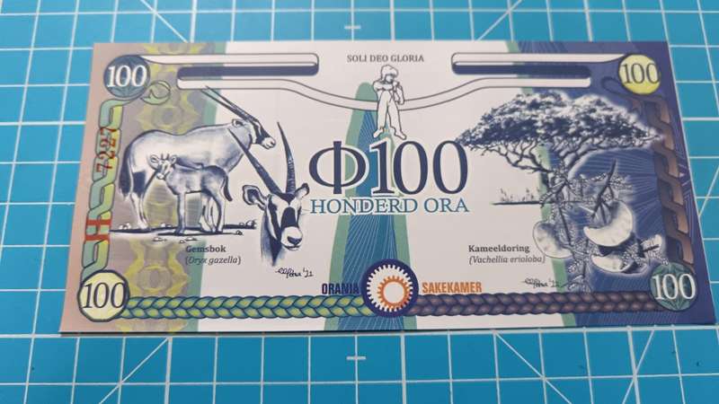 Oriania - 100 Ore Note in UNC